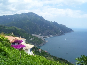 Villa on the Amalfi coast of Italy