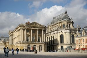 The palace of Versailles, former abode of the kings of France