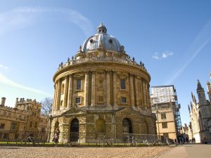 The Radcliffe Camera in Oxford, one of my favorite destinations