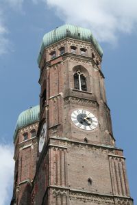 The largest church in Munich, Germany